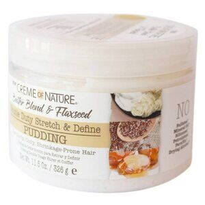 Creme of Nature Butter Blend & Flaxseed Double Duty Stretch & Define pudding 326